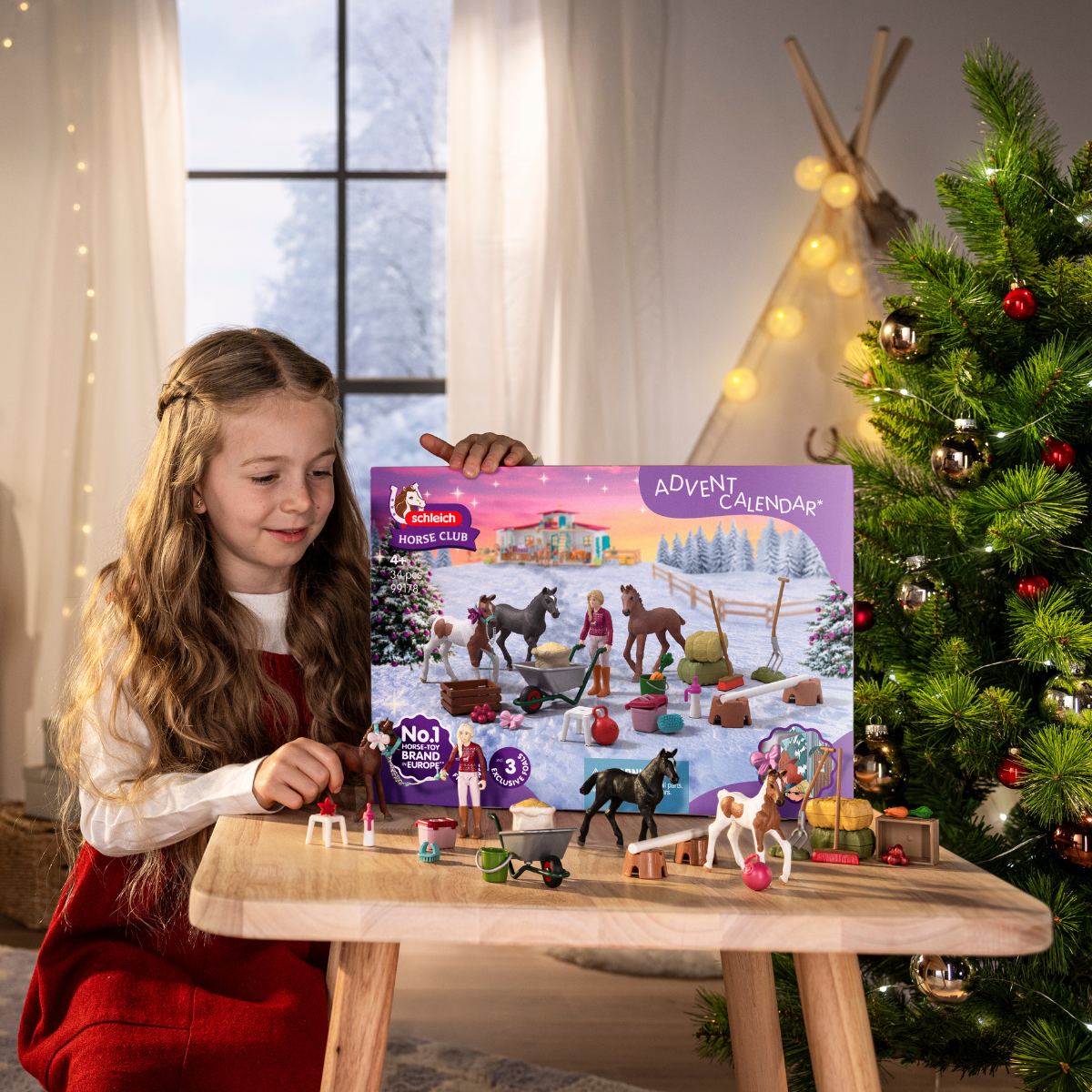 Adventní kalendář HORSE CLUB 2025 – Vánoční zázračné hříbě
