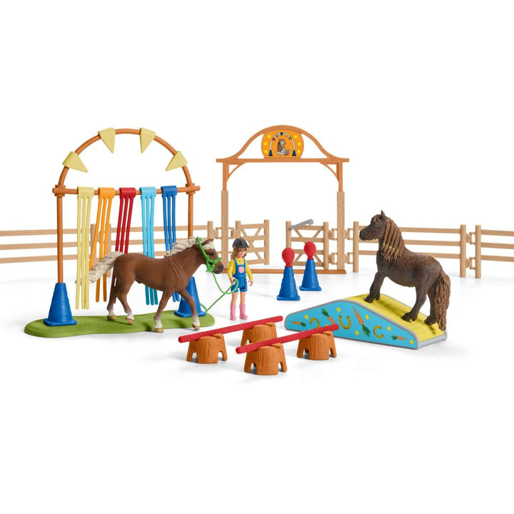 Trénink v agility pro poníky 