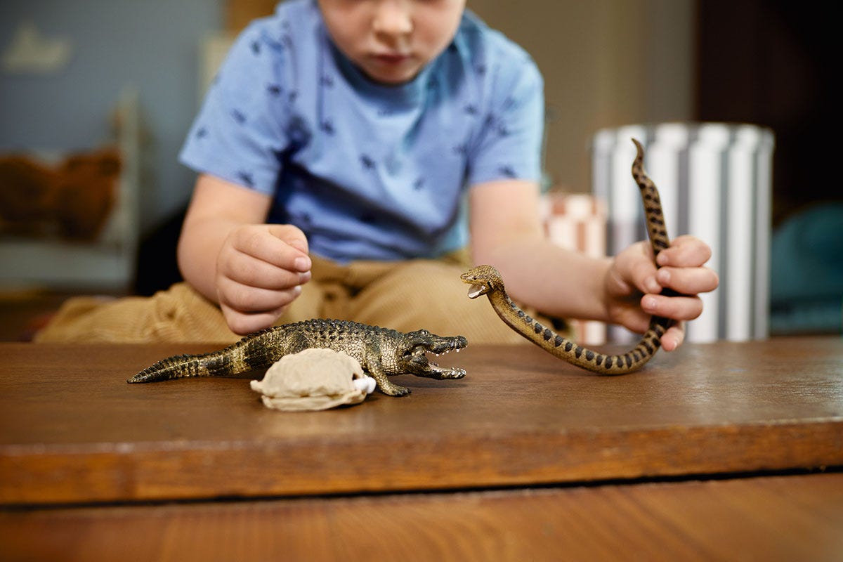 Danger in the swamp 42559 WILD LIFE | schleich