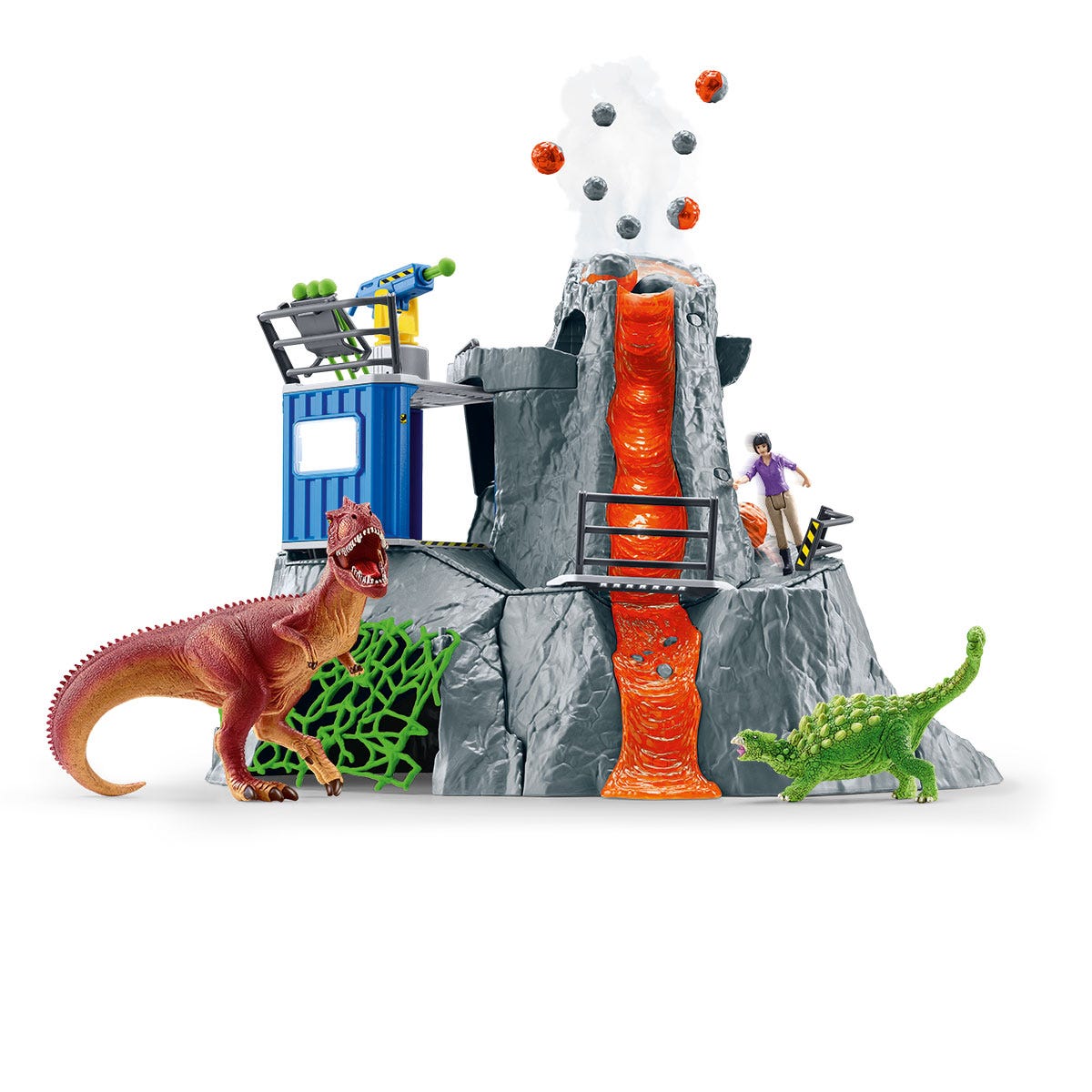 Volcano Expedition Base Camp 42564 DINOSAURS | schleich
